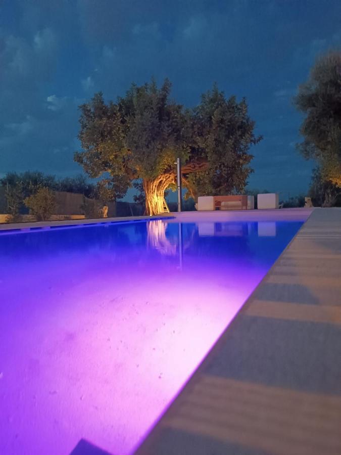 Il Vecchio Carrubo - Villa Con Piscina A Sfioro Macchia di Monte Exterior foto